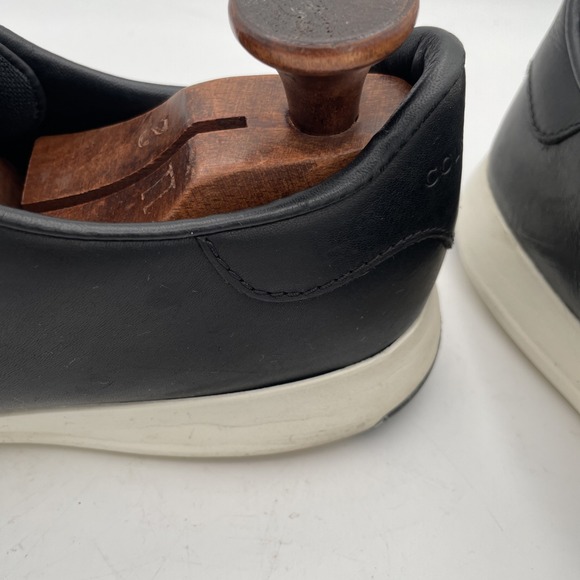 Cole Haan GrandPro Men's 12 M Low Top Sneakers Tennis Black Leather - Picture 8 of 12
